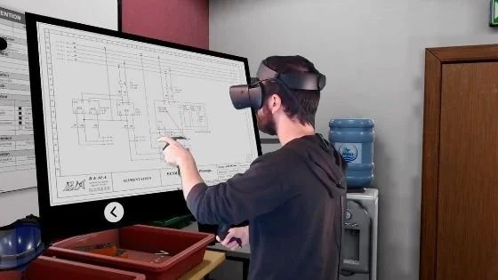 habilitation électrique en réalité virtuelle (vr) consignation