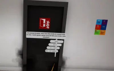 simulation incendie