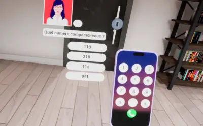 simulation vr incendie