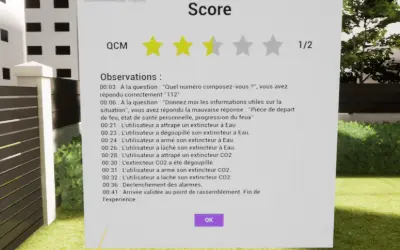 prévention incendie réalité virtuelle augmentée