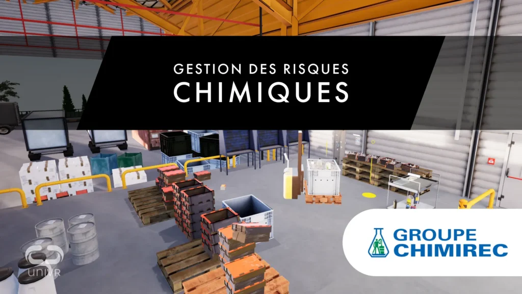 gestion des risques chimiques vr gestion des risques chimiques - sensibilisation réalité virtuelle