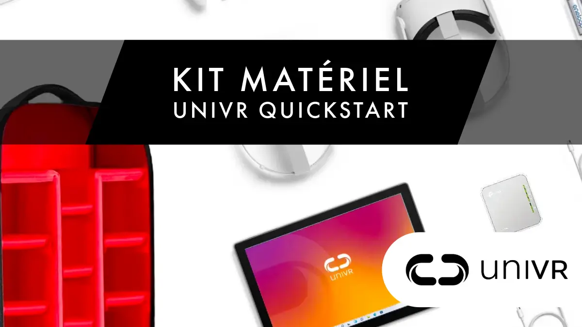 kit matériel de réalité virtuelle pour les pro