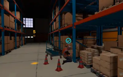 formation risques logistiques - préparateur de commande
